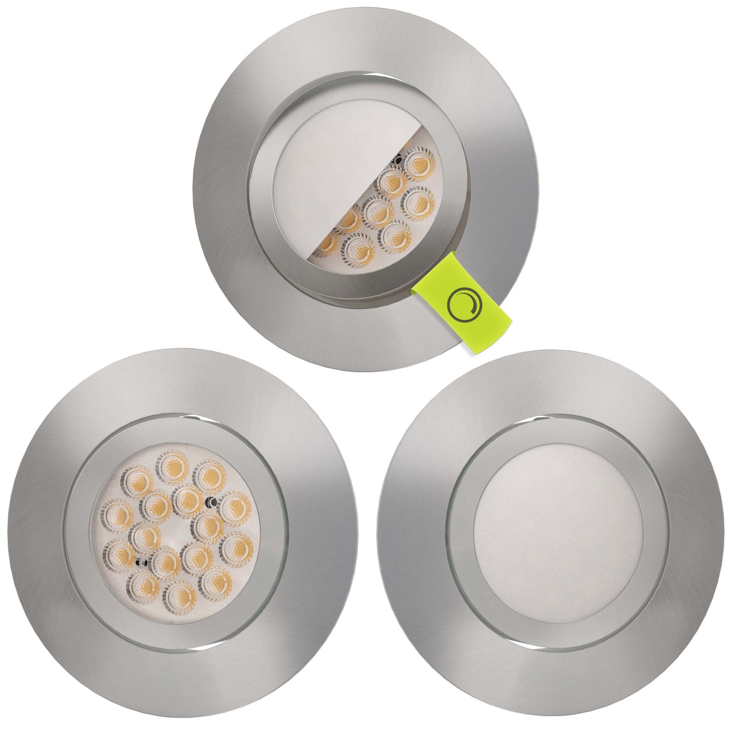 LED Einbaustrahler Dimmbar Schwenkbar Aluminium I DB-Serie