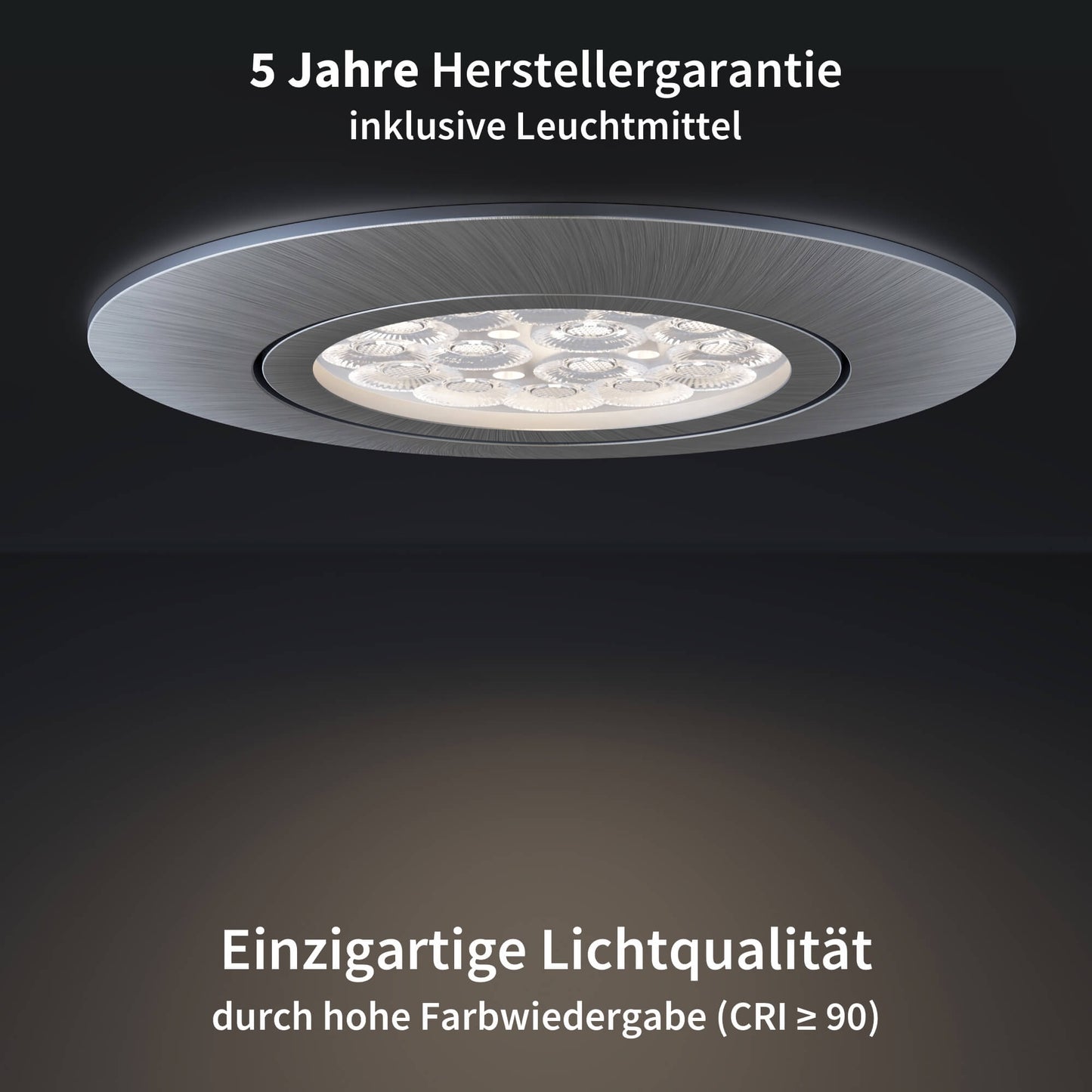 LED Spot Dimmbar Schwenkbar Edelstahldesign I DT-Serie