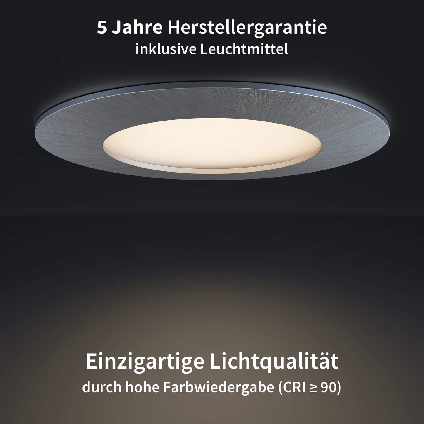 LED Einbaustrahler Edelstahldesign I NN-Serie