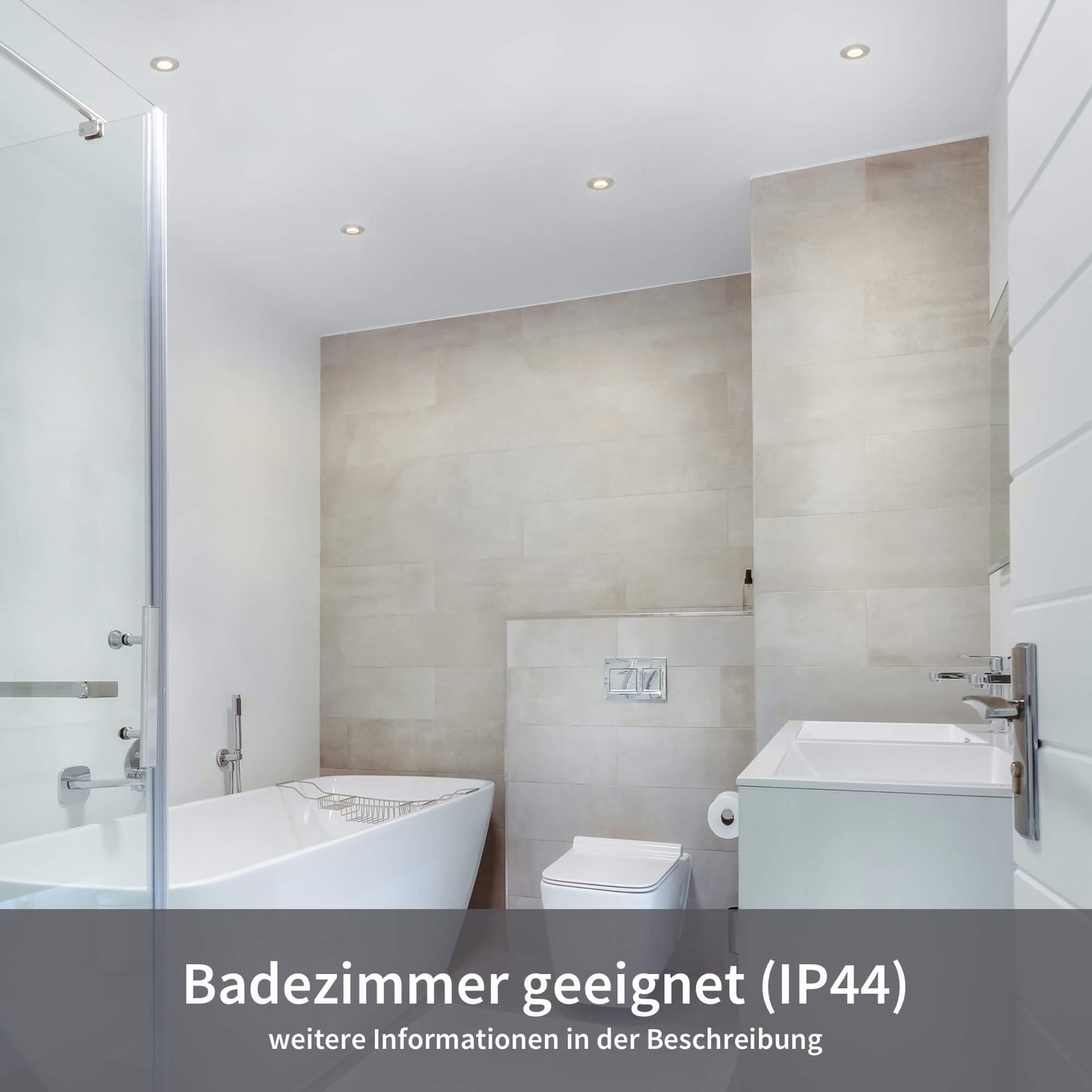 LED Spot Dimmbar Schwenkbar Edelstahldesign I DT-Serie