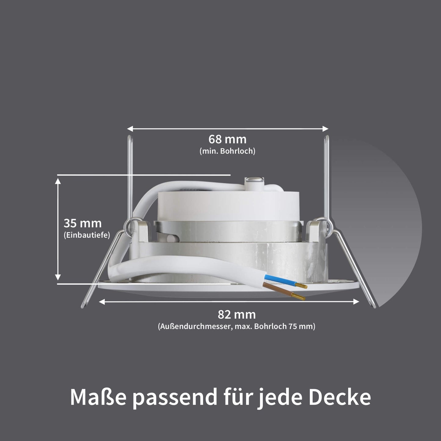 LED Spot Dimmbar Schwenkbar I DT-Serie