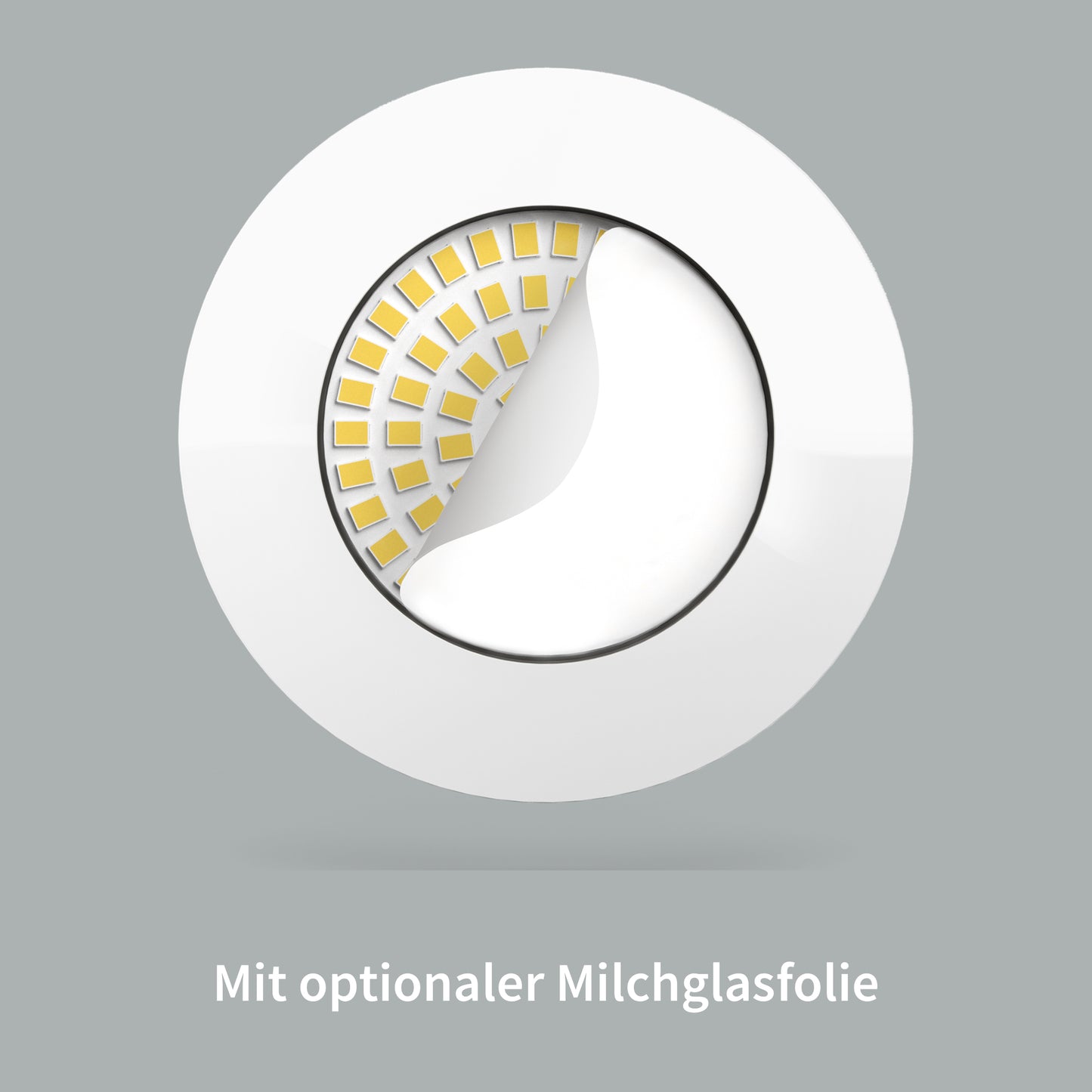 LED Einbaustrahler Weiß-Glänzend I NN-Serie