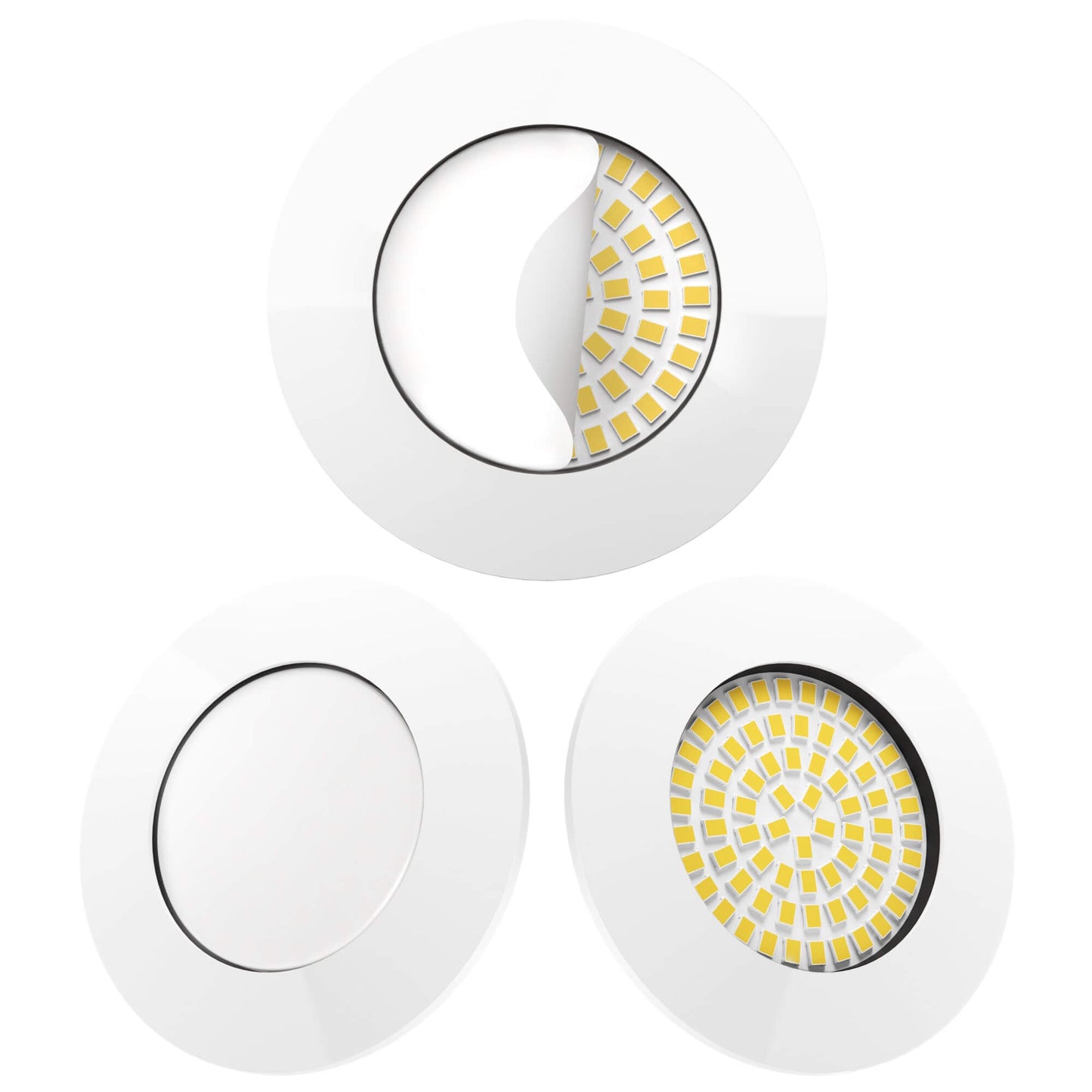 LED Einbaustrahler Weiß-Glänzend I NN-Serie