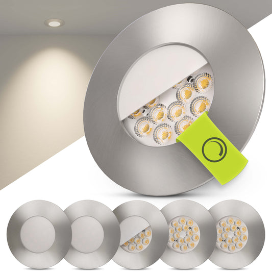 LED Einbaustrahler Dimmbar Aluminium I DA-Serie