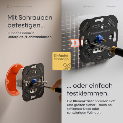 Dimmer Anthrazit-Matt I EDA-Serie