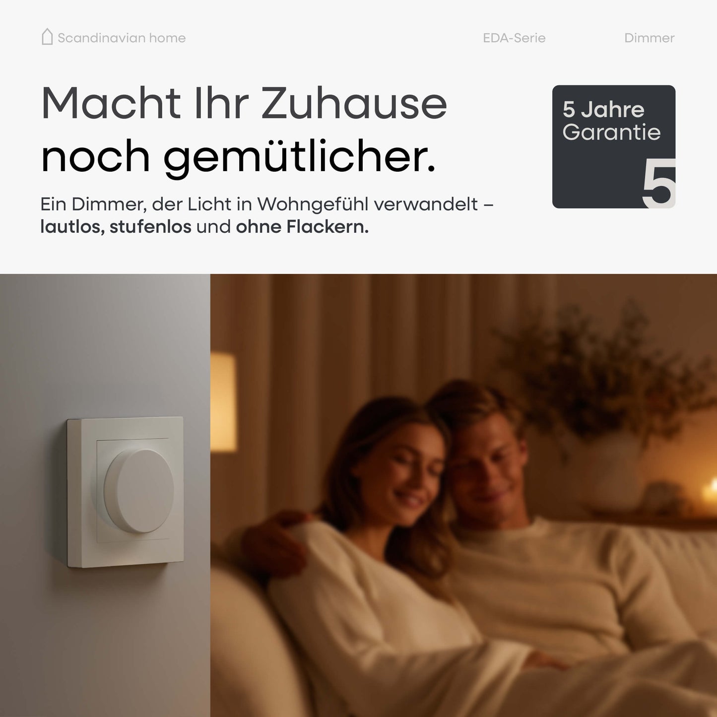 Dimmer Weiß-Glänzend I EDA-Serie