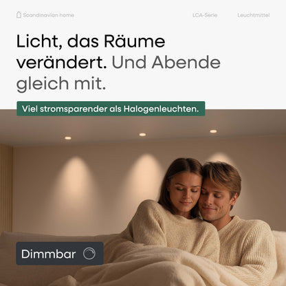 LED Leuchtmittel Dimmbar & Farbtemperatur einstellbar I LCA-Serie