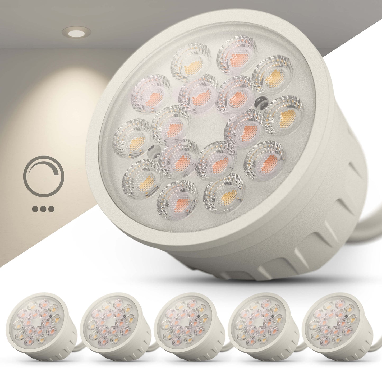 LED Leuchtmittel Dimmbar & Farbtemperatur einstellbar I LCA-Serie