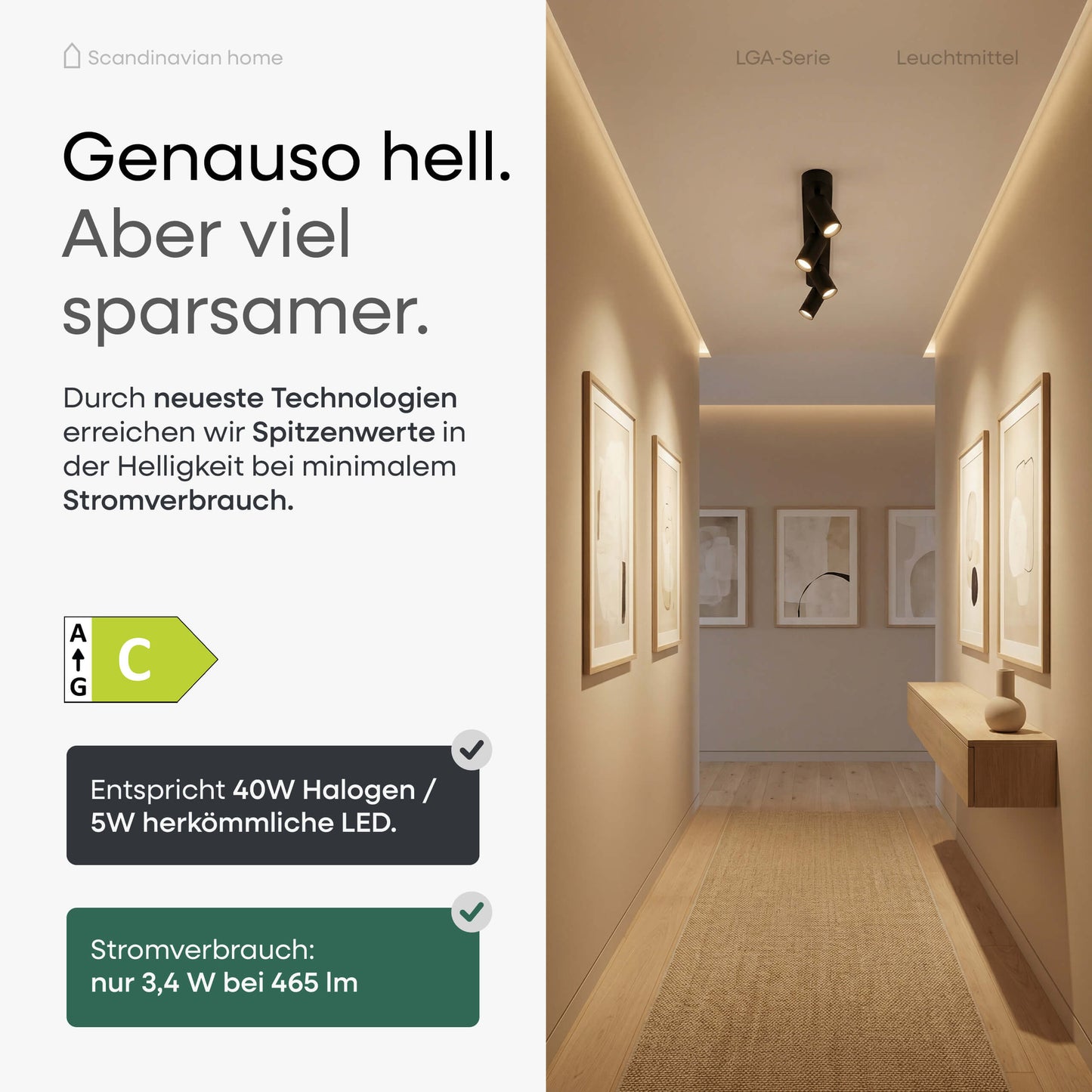 LED GU10 Leuchtmittel Dimmbar I LGA-Serie