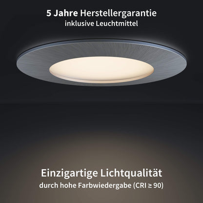 LED Einbaustrahler Edelstahldesign I NN-Serie