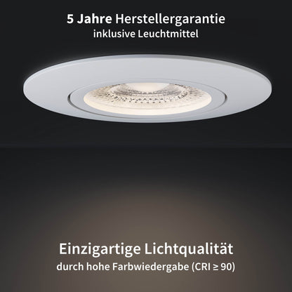 LED Spot Schwenkbar Weiß-Matt I NT-Serie