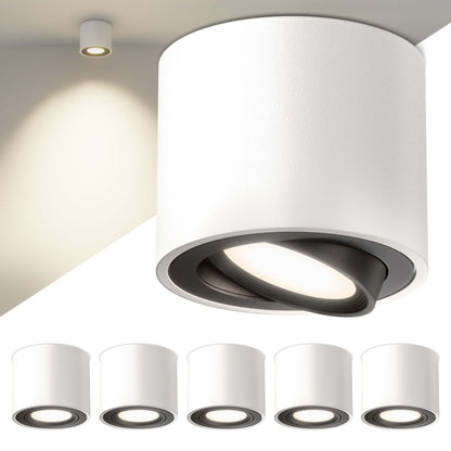 LED Aufbauspot Dimmbar Weiß I SA-Serie