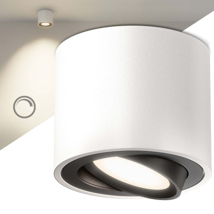 LED Aufbauspot Dimmbar Weiß I SA-Serie