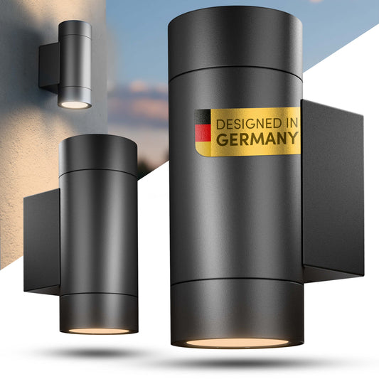 LED Wandleuchte Anthrazit I WG-Serie