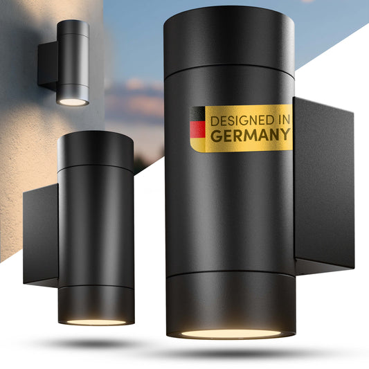 LED Wandleuchte Schwarz I WG-Serie