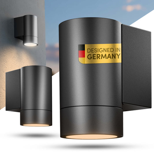 LED Wandleuchte Anthrazit I WH-Serie
