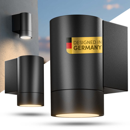 LED Wandleuchte Schwarz I WH-Serie